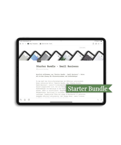 Notion Template Bundle - Small Business