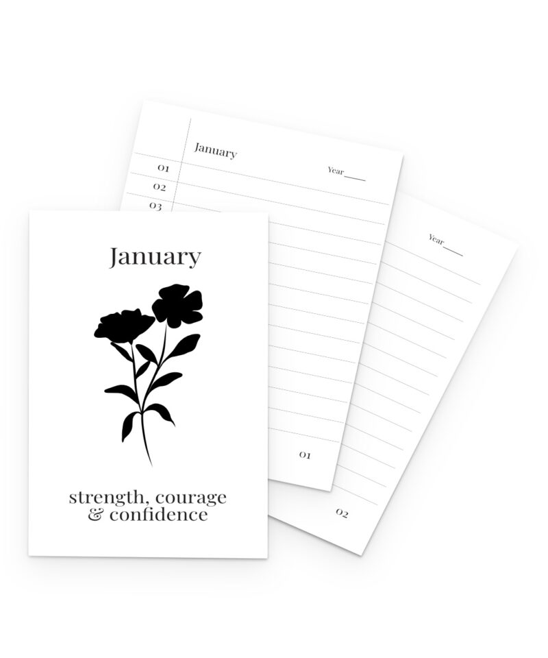 One Line a Day Journal – 5-Jahres-Tagebuch - Alexandra Schumann